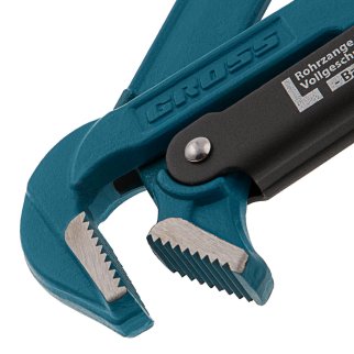 GROSS 15601 Ключ трубный рычажный, №1, 1", цельнокованый, CrV, тип - "L фото 3