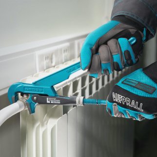 GROSS 15601 Ключ трубный рычажный, №1, 1", цельнокованый, CrV, тип - "L фото 6