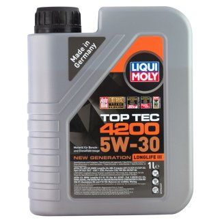 Масло моторное LIQUI MOLY TOP TEC 4200 HC 5W30 синт. 1л фото 2