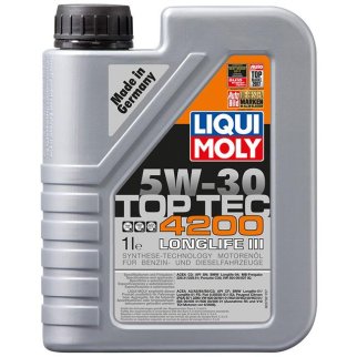 Масло моторное LIQUI MOLY TOP TEC 4200 HC 5W30 синт. 1л фото