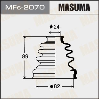 Пыльник ШРУСа Masuma MFs-2070 фото