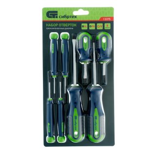 Набор отверток универсальный 8 пр Сибртех фото 15