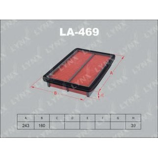 Фильтр воздушный LYNXauto LA-469 фото