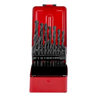 Набор сверл по металлу 1-10 мм (через 0,5 мм+3,2и4,8 мм) 21шт SPARTA фото 2