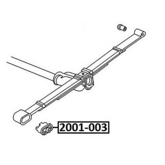 Сайлентблок ASVA 2001-003 фото