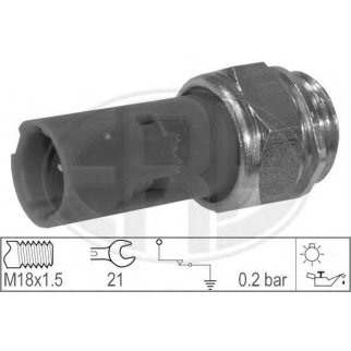 330021_датчик давления масла! 0.2 Bar Renault Megane 1.9/2.0i/1.9D/DTi/TD/RCDT 95> фото