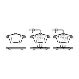 Колодки тормозные REMSA _072102 фото