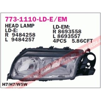 Фара главного света левая фото