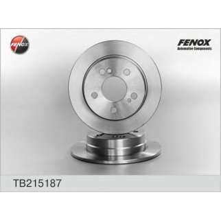 Диск тормозной задний Fenox TB215187 фото