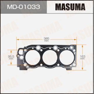 Прокладка ГБЦ Masuma MD-01033 фото