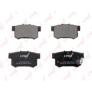 Колодки тормозные задние дисковые к-кт LYNXauto BD-3401 фото