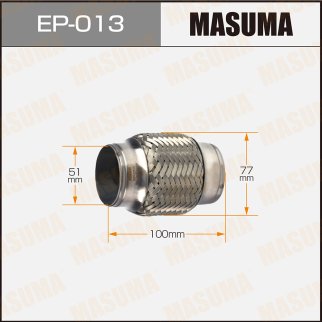 Гофра глушителя Masuma EP-013 фото