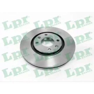 Диск тормозной передн CITROEN: XANTIA 93-98, XANTIA 98-03, XANTIA Break 95-98, XANTIA Break 98-03, XSARA 97-05, XSARA Break 97-05, XSARA купе 98-05, ZX 91-97 Lpr [AP] c1261v фото