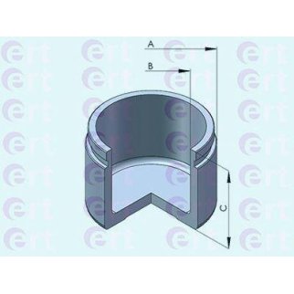 Поршень переднего суппорта ERT 151077-C фото