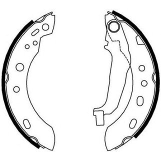 Колодки тормозные барабанные фото