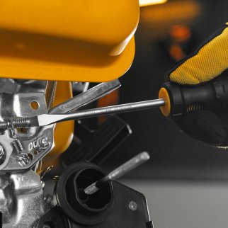 Отвертка SL6x100 мм, S2, 3к рукоятка Denzel фото 10