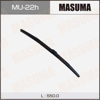 Щетка стеклоочистителя 550 мм гибридная 1 шт MASUMA Aero Vogue MU-22h фото