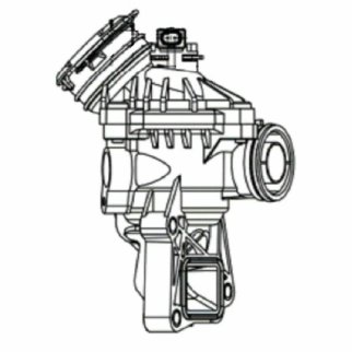 LT 15276_термостат! MB W212/W221 3.5i фото 3