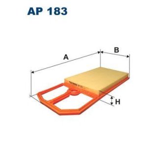 Фильтр воздушный FILTRON AP 183 фото