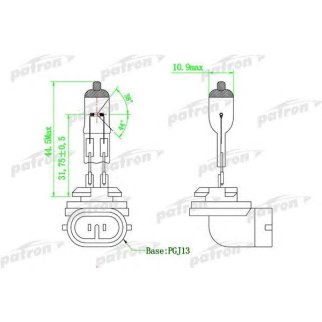 Лампа галогенная PATRON PLH27W2 фото