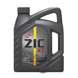 Масло моторное ZIC X7 LS (A PLUS) 10W40 SM/CF 6л фото