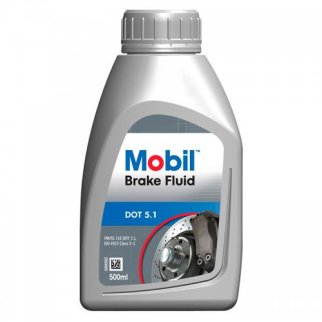 Жидкость тормозная MOBIL Brake Fluid DOT5.1 0,5 л 750156 фото