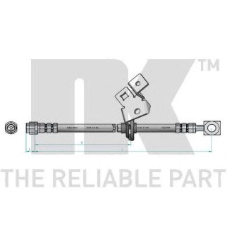Шланг тормозной передний левый / M.B M-Class (W163) 98~ фото