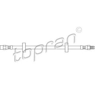 Шланг тормозной VAG 80/100 /GOLF/PASSAT 73-91 пер. фото