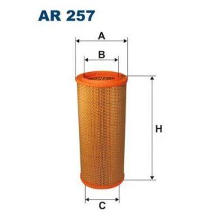 Фильтр воздушный FILTRON AR 257 фото
