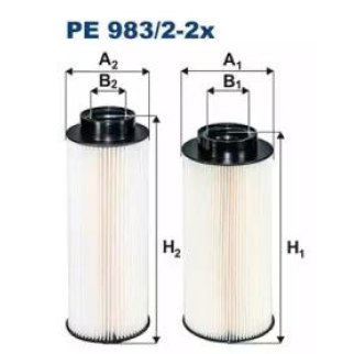 Фильтр топливный FILTRON PE 9832-2X фото