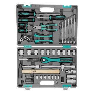 Набор инструмента 1/2" S2 кейс 58пр. STELS фото 3