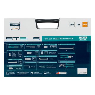 Набор инструмента 1/2" S2 кейс 58пр. STELS фото 22