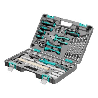 Набор инструмента 1/2" S2 кейс 58пр. STELS фото