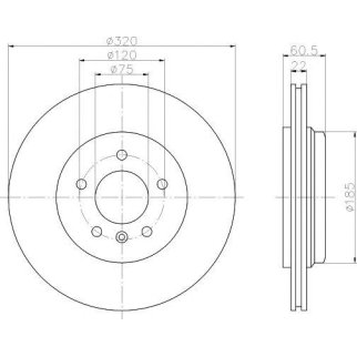 Диск тормозной TEXTAR 921070 03 фото
