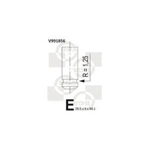 Клапан выпускной фото