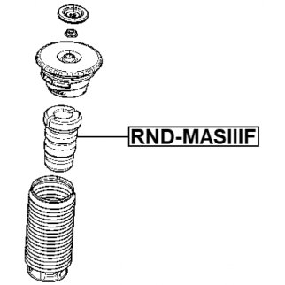 Отбойник переднего амортизатора L=R OPEL Movano III/RENAULT Master 2010-> FEBEST RND-MASIIIF фото 2