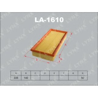 Фильтр воздушный LYNXauto LA-1610 фото