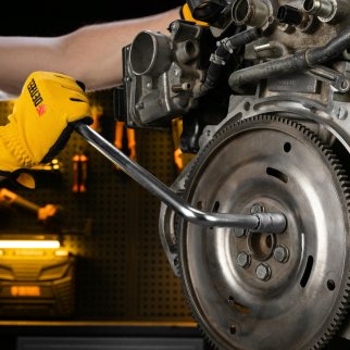 Вороток 1/2" 375мм Г-образный DENZEL фото 8