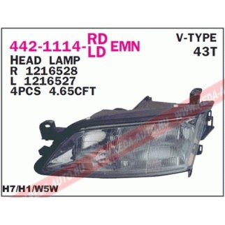 Фара передн лев с ЭК OPEL: VECTRA B 95-98, VALEO-TYPE фото