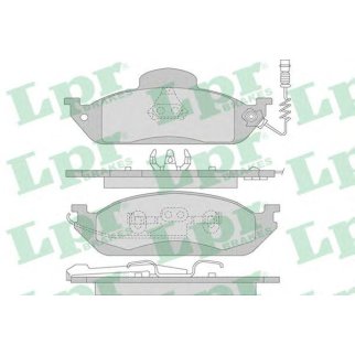 Колодки тормозные передние к-кт Lpr 05P983 фото