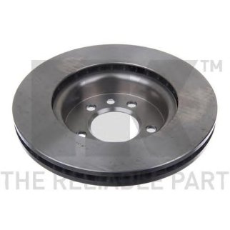 Диск тормозной передний вентилируемый NK 204026 фото