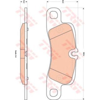 Колодки тормозные задние фото