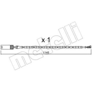 Датчик износа колодок METELLI _SU.301 фото
