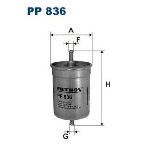 Фильтр топливный FILTRON PP 836 фото