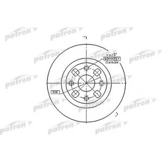 Диск тормозной PATRON PBD4119 фото