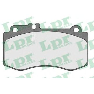 Колодки тормозные передние к-кт Lpr 05P1592 фото