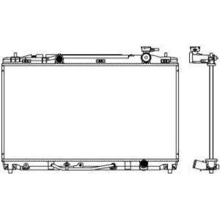 Радиатор основной SAKURA 34618506 фото