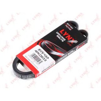 Ремень ручейковый LYNXauto 4PK0833 фото