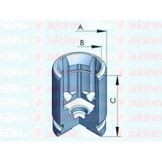 D025233_поршень суппорта! d34 Suzuki SX4 07> фото