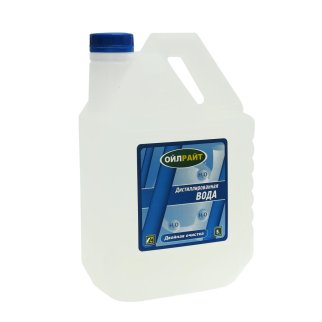 Вода дистиллированная OIL RIGHT 5л. фото 1